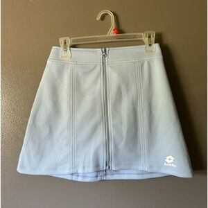 Baby blue Zara mini skirt
